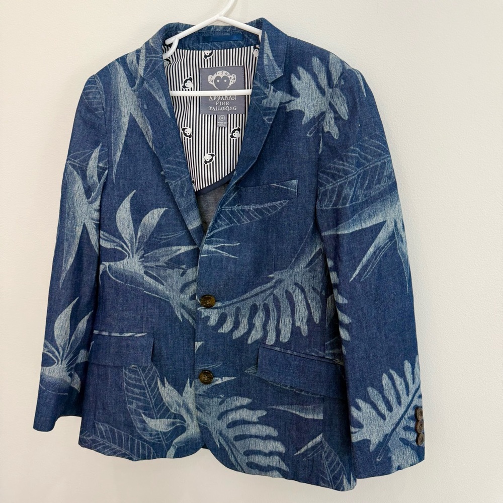 APPAMAN boys tropical sports jacket- size 8- EUC like new - Picture 2 of 6